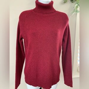 Raisey Women's Ribbed Turtleneck Sweater